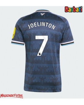 Newcastle United Joelinton #7 Tricou Fotbal Replică 2026-27 Barbati Deplasare